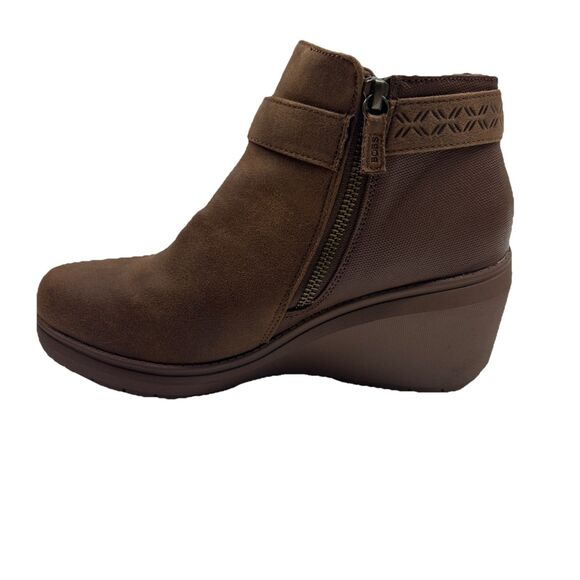 Bobs From Sketchers Womens 8.5 Withe Memory Foam Wedges NWOT - Picture 5 of 8